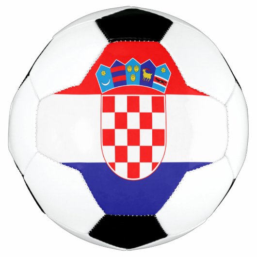Kroatische vlag voetbal (Voorkant)