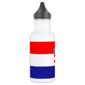 Kroatische vlag waterfles  (Links)