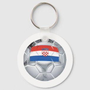 Kroatische voetbalster sleutelhanger