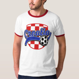 Kroatische voetbalster t-shirt