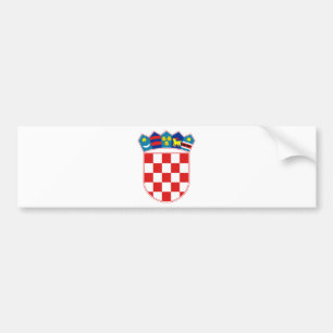 Kroatische wapenstilstand HR Hrvatska Bumpersticker
