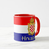 Kroatische wapenstilstand mok (Voorkant rechts)