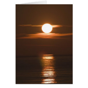 Kroatische zonsondergang