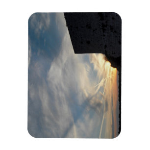 Kroatische zonsondergang magneet