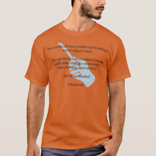 Krochet en breien is zwarte magie (2) t-shirt
