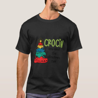 Krocin rond de kerstboom Funny T-shirt