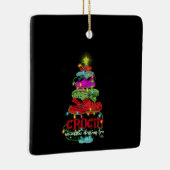 Krocin rond de kerstboom keramisch ornament (Rechts)