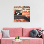 kroeg canvas afdruk (Insitu (Woonkamer))