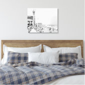 Kroegen 2 canvas afdruk (Insitu (Slaapkamer))