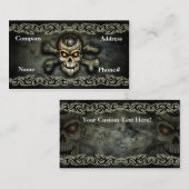 Kroesbeenderen Visitekaartje (Voorkant / Achterkant)