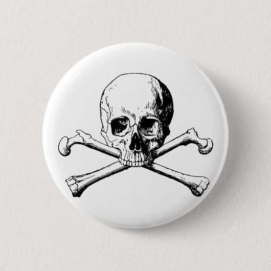 Kroesbeenschil Ronde Button 5,7 Cm (Voorkant)