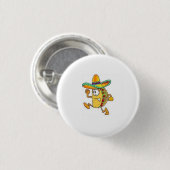 kroezig taco ronde button 3,2 cm (Voorkant /achterkant)