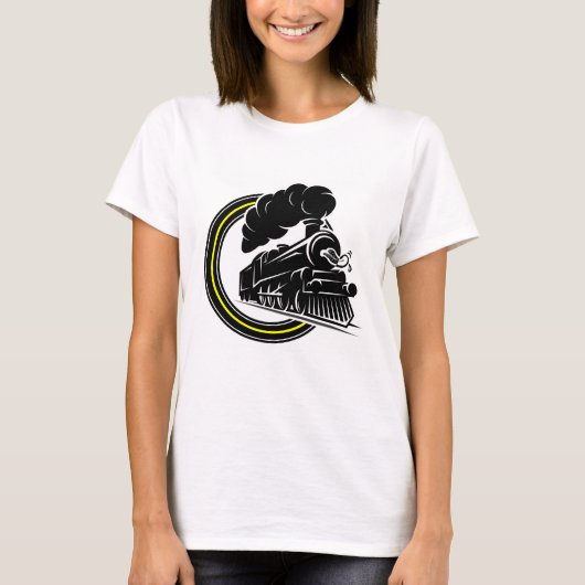 krokante trein t-shirt (Voorkant)