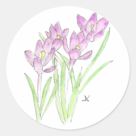 krokodieken ronde sticker