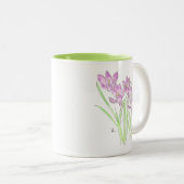 krokodieken tweekleurige koffiemok (Voorkant rechts)