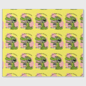 krokodil cadeaupapier (Vlak)