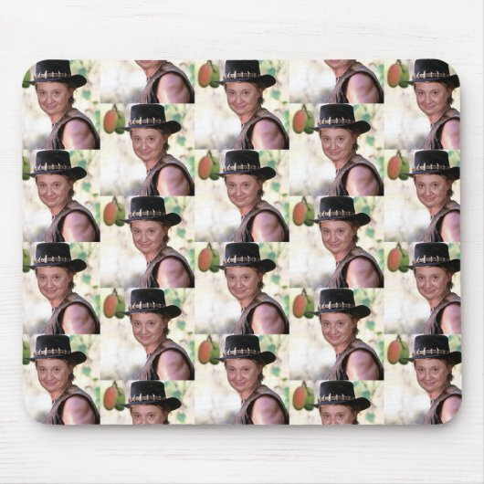 Krokodil Kate Mousepad Muismat (Voorkant)