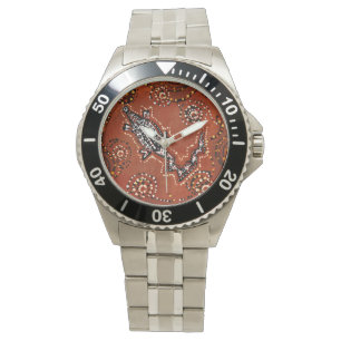 KROKODIL KUNST        HORLOGE