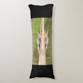 Krokodil Lichaamskussen (Voorkant Verticaal)