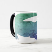 Krokodil Mug Magische Mok (Voorkant links)