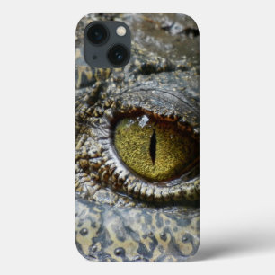 krokodil oog gezicht dier maatwerk personaliseren  iPhone 13 hoesje