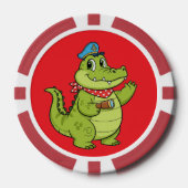 krokodil poker chips (Voorkant)