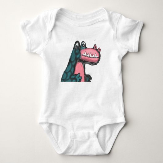 Krokodil Romper (Voorkant)