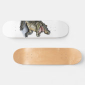 Krokodil Skateboard (Horizontaal)