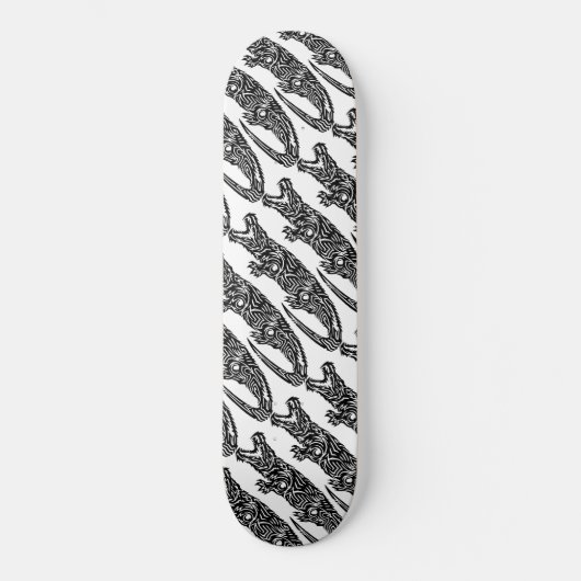 Krokodil Skateboard (Voorkant)