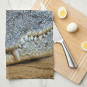 Krokodil Theedoek (Quarter Fold)