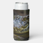 Krokodil van dichtbij (Seltzer Achterkant)