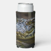 Krokodil van dichtbij (Seltzer Voorkant)