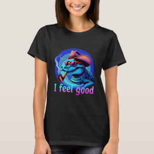 Krokodil voelt goed grappig T-shirt