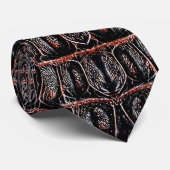 krokodilhuid stropdas (Opgerold)