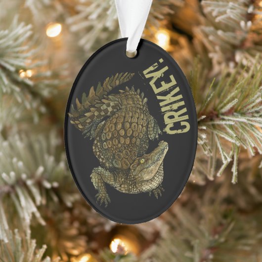 Krokodille Crikey! Ornament (Boom)