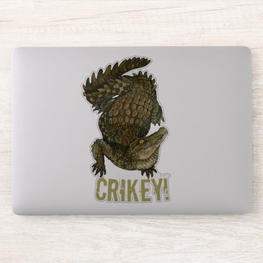 Krokodille Crikey! Sticker (Computer)