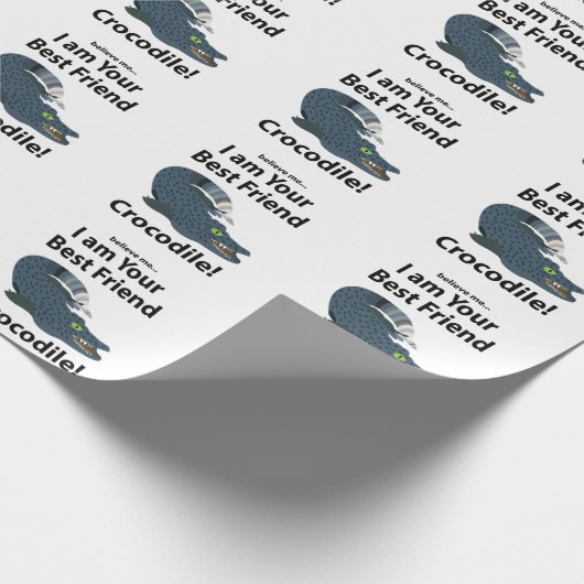 krokodillenkrokodil cadeaupapier (Hoek)