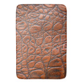 Krokodillenleer nep look badmat (Voorkant Verticaal)
