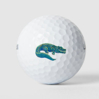 krokodillig golfballen
