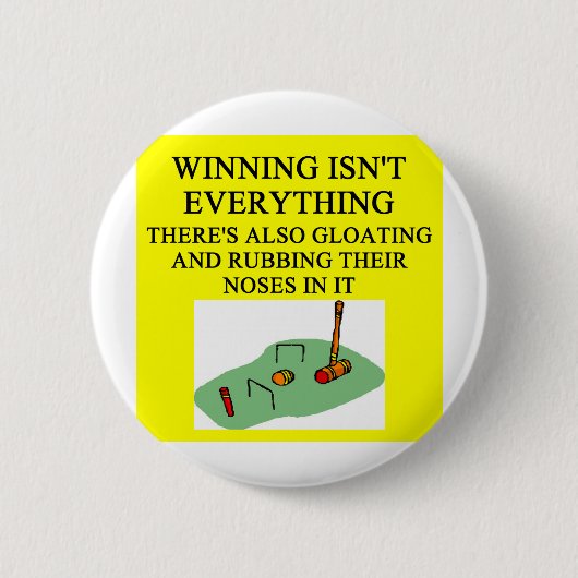 krokodilpalm ronde button 5,7 cm (Voorkant)