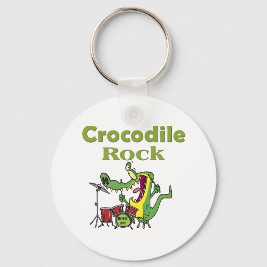 krokodilsteen sleutelhanger (Voorkant)
