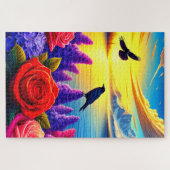 Krokoen Legpuzzel (Horizontaal)