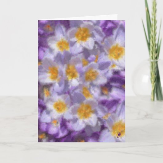 Krokus Waterverf (Voorkant)