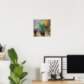 Krokussen en narcissen in potten | Christopher Woo Poster (Thuiskantoor)