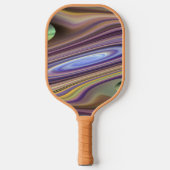 kromgetrokken pickleball peddel pickleball paddle (Voorkant)