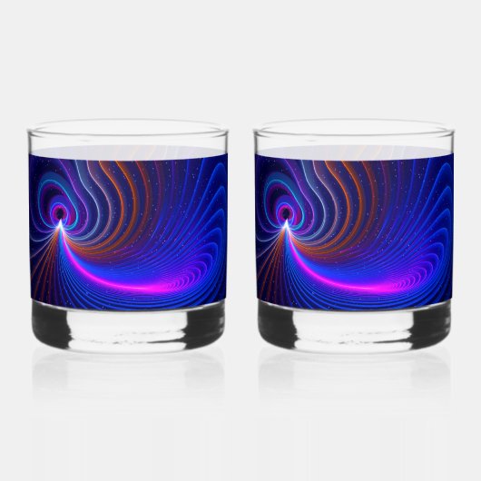 Kromming Whisky Glas (Achterkant)