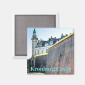 Kronborg Denmark Souvenir Magnet Magneet (Voorkant / Achterkant)