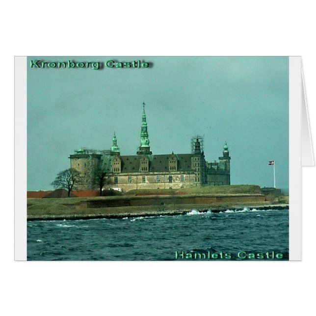 Kronborgs Castle Hamlets Castle in Denemarken (Voorkant Horizontaal)