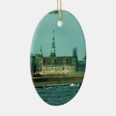 Kronborgs Castle Hamlets Castle in Denemarken Keramisch Ornament (Rechts)