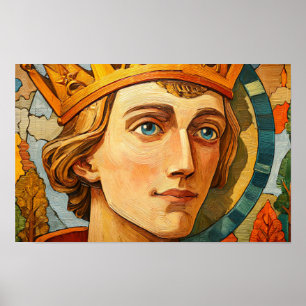 Kronen in geloof poster